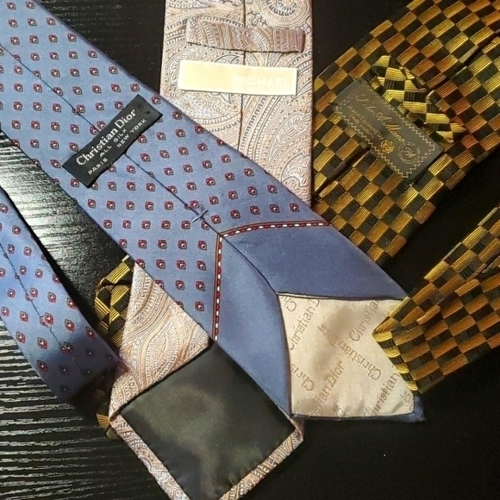 Bulk Ties: Dior, Michael Kors, Filo A Mano